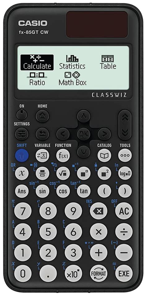 Casio Fx 85gt Cw Black Solar Scientific Calculator Casio Pocket