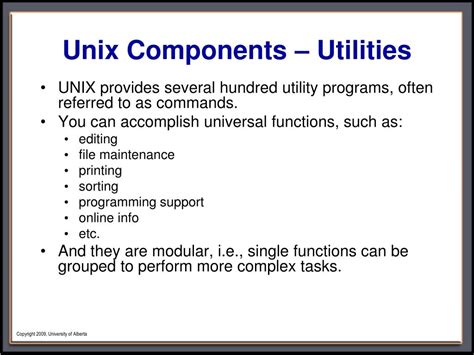 Ppt Introduction To Unix Powerpoint Presentation Free Download Id 4236737