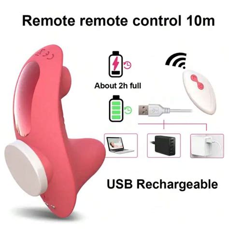 Piece Mini Female Clitoral Suction Sex Toy Female Wearable Panties Vibrator Remote Control
