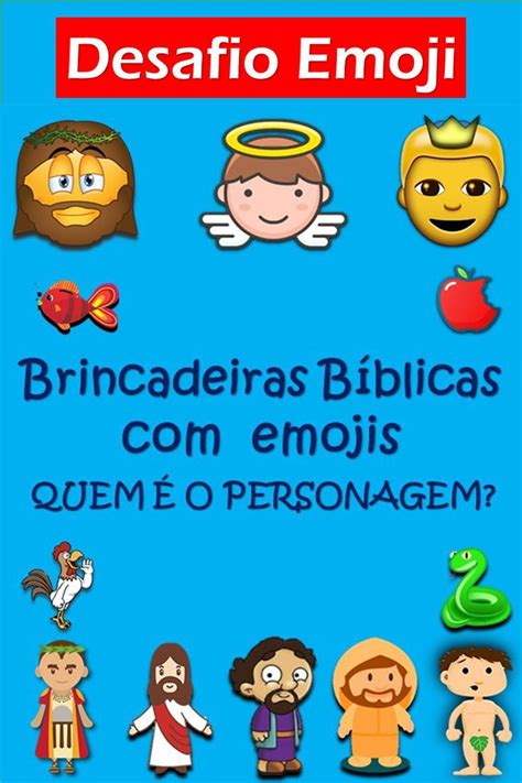 Quem O Personagem B Blico Emojis Desafio B Blico Emoji