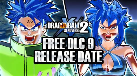 DLC PACK 9 FREE UPDATE RELEASE DATE Dragon Ball Xenoverse 2 Free