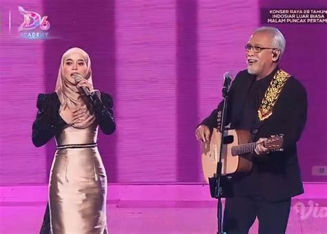 Nyanyikan Lagu Ikan Dalam Kolam Di Hut Indosiar Lesti Duet Bareng