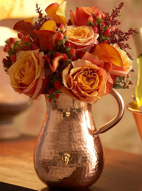 Fall Trends: Warm Flower Hues with Copper | Petal Talk