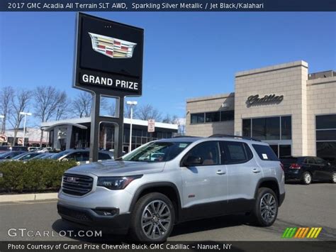 Sparkling Silver Metallic 2017 GMC Acadia All Terrain SLT AWD Jet