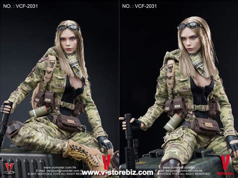 Verycool Vcf2031 Mc Camouflage Women Soldier Villa V Store Collectibles