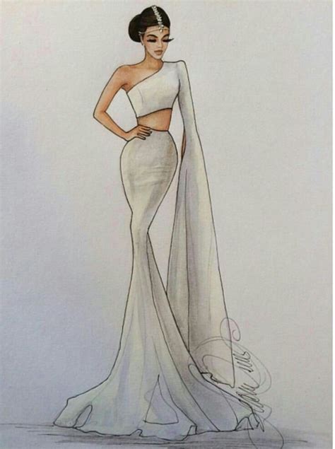 10 Diseños De Vestidos Dibujos