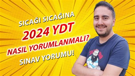 2024 YDT Sonrası Uzmanından Yorumlar Her Şey Bitti Mi Yoksa Her Şey