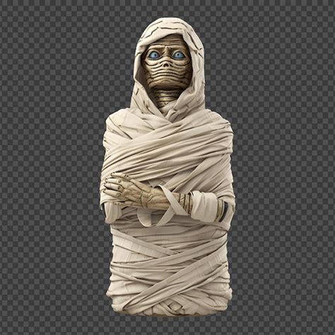 Mummy Wrap PNG Cutout Isolated On Transparent Background Premium AI