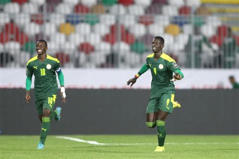 CAN U17 Demi Finale Abdou Aziz Fall ouvre le score pour le Sénégal