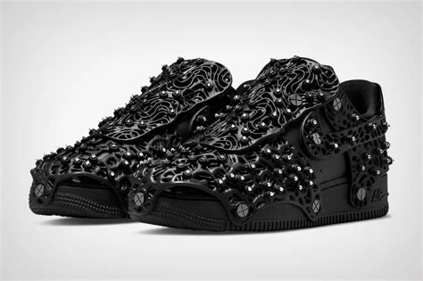 Nike Launched A Bejeweled Pair Of Womens Air Force Sneakers Studded