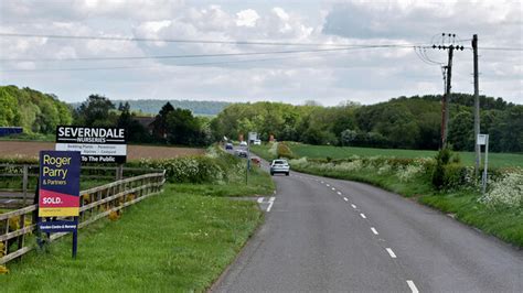 A458 Passing Severndale Nurseries © David Dixon Geograph Britain And