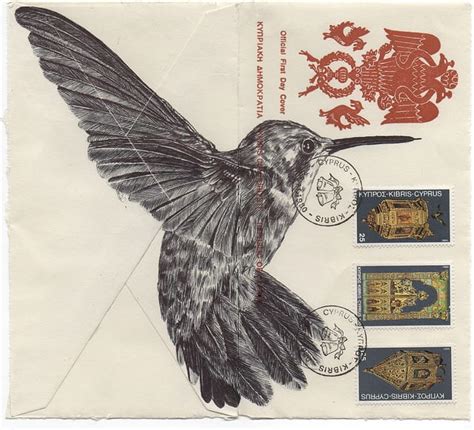 Birds Illustrated On Vintage Envelopes By Mark Powell Colossal