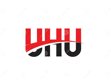 Uhu Letter Initial Logo Design Vector Illustration Stock Vector