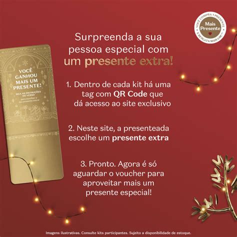 Kit Presente Natal Egeo Dolce Itens O Botic Rio