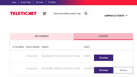 Cómo Registrar Tus Entradas Para El Concierto De Bad Bunny En Teleticket Paso A Paso Infobae