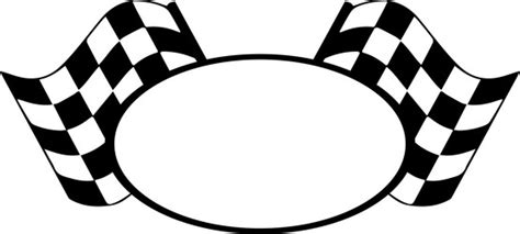 Nascar Clip Art Black And White