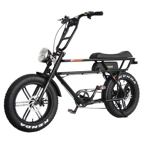 Addmotor Motan M Retro Electric Cruiser Beach Fat Bike Black