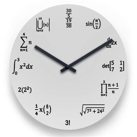 Reloj con números de cuentas matemáticas Math clock Clock Mathematics