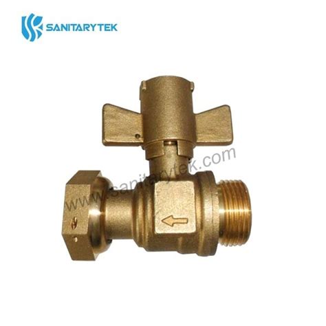 Straight Lockable Ball Valve M F