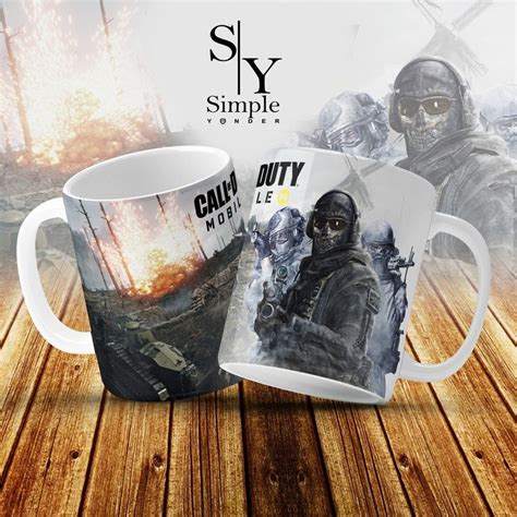 Caneca Call Of Duty Mobile Games Shopee Brasil