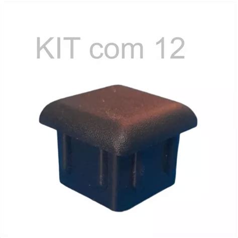 Kit Ponteira Interna Tampa Metalon X Preta Abaulada Mercadolivre