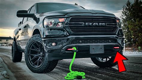 How To Install Tow Hooks On Your 2020 RAM 1500 5th Gen YouTube