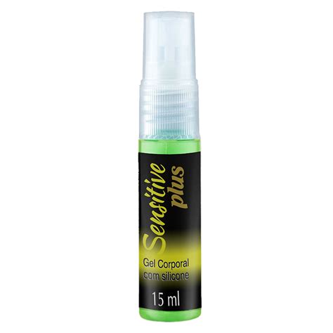 Sensitive Plus 15ml Dessensibilizante Natural Silicone Sexo Anal