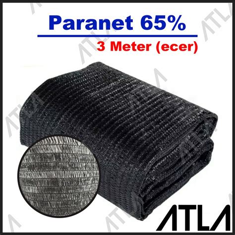 Jaring Paranet 65 Lebar 3 Meter GreenHouse Shadingnet Tanaman MG004