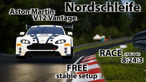 ACC 1 10 Aston Martin V12 Vantage Nordschleife FREE Stable Race