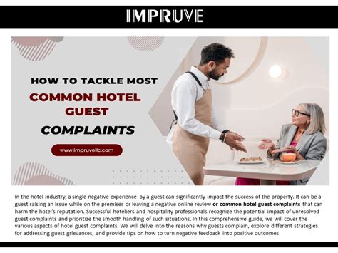 PPT – How to Tackle Most Common Hotel Guest Complaints PowerPoint ... 
