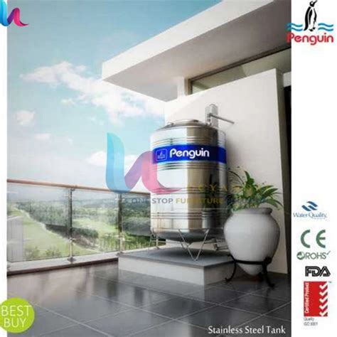 Tangki Air Penguin Stainless Steel Tbsk 1500 L Toren Tandon Lucyandri