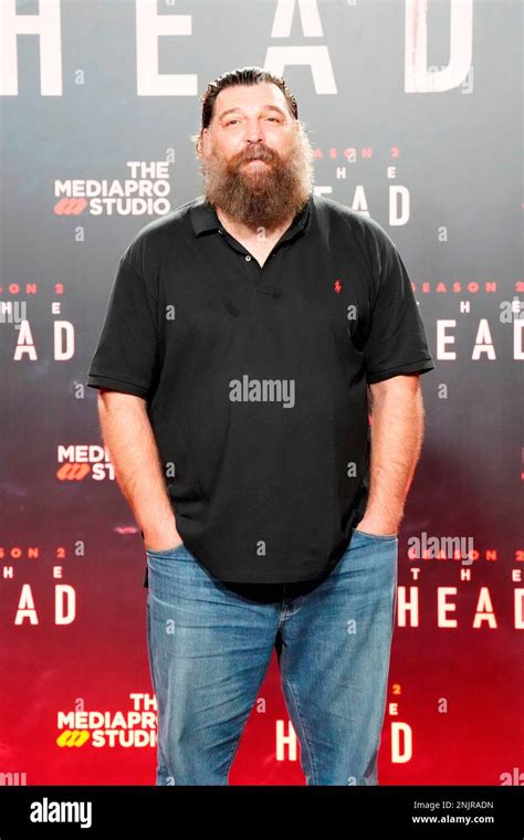 Actor Hovik Keuchkerian Poses At Photocall During The Presentation Of