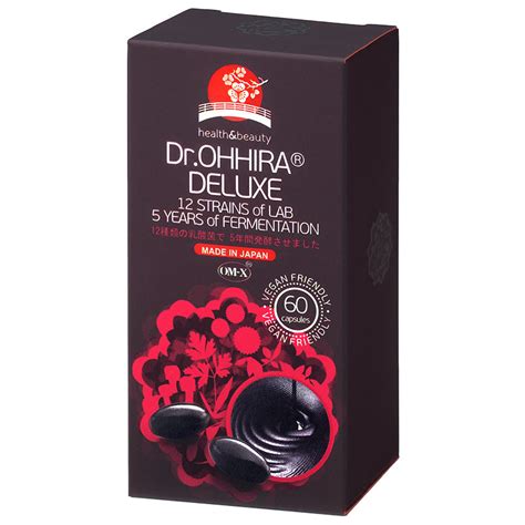 DR. OHHIRA DELUXE gerosios bakterijos, kapsules N60 – Sveikatos Pasaulis