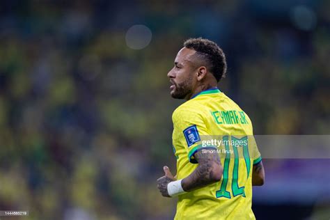 Neymar Of Brazil During The Fifa World Cup Qatar 2022 Group G Match