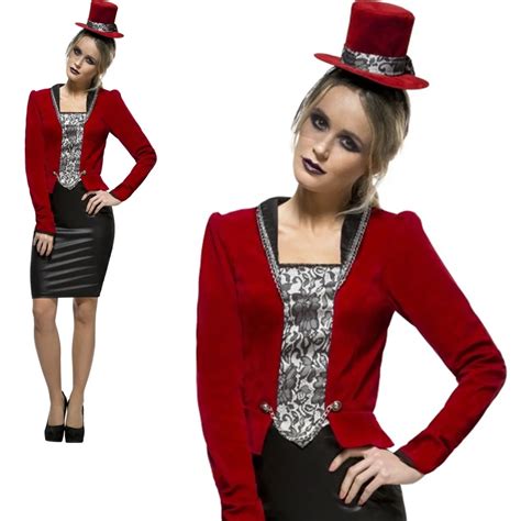 Womens Sexy Vampire Costume Ladies Vampiress Halloween Fancy Dress New