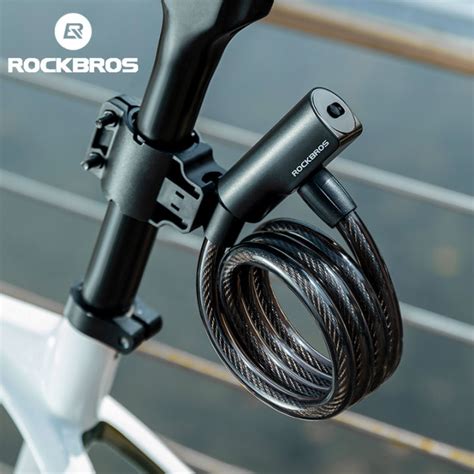 Rockbros High Strength Steel Cable Lock Anti Theft Multifunctional Mtb