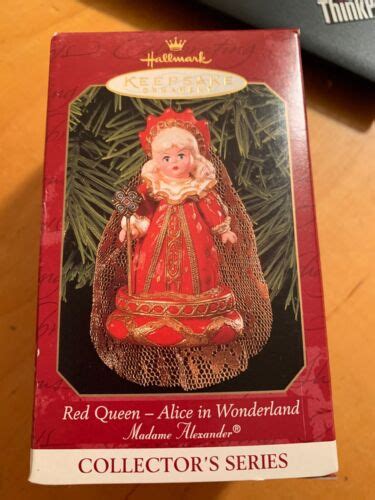 Red Queen Alice In Wonderland Hallmark Keepsake Ornament Madame