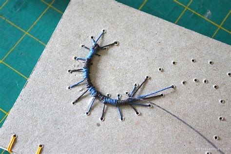 Caterpillar Stitch - Caterpillar Binding by MissRuth, via Flickr Handmade Notebook, Handmade ...