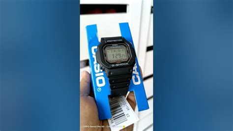 Casio G Shock Original Tough Solar G 5600e 1 Youtube