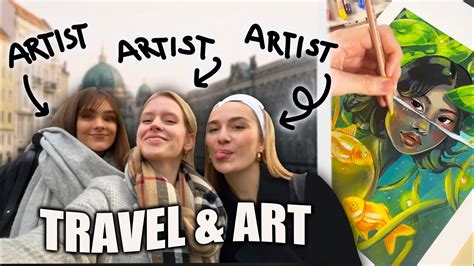 Meeting Fellow Artists In Berlin 👩🏼‍🎨👩🏼‍🎨👩🏼‍🎨 And A Lot Of Art Youtube