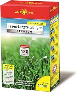 Wolf Garten Rasen Langzeitd Nger Premium Tage Le