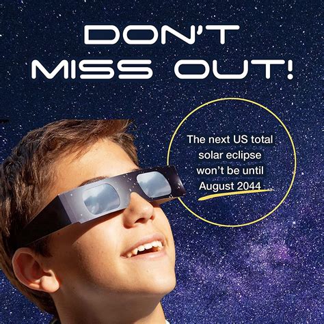 Solar Eclipse Glasses,Ce & Iso Certified,Safe For Direct Sun Viewing ...