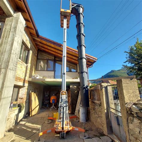 Двумачтова вишка 5500лв!!! Автовишка Lifting platform | Строителна ...