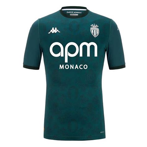 As Monaco Away Match Jersey Foot Soccer Pro