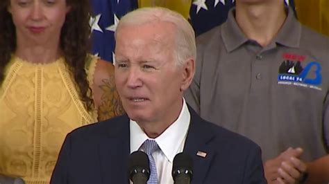 Biden Delivers Remarks On Anniversary Of Inflation Reduction Act