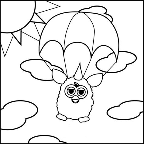 Furby Free Printable Coloring Page Download Print Or Color Online