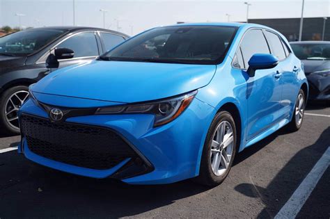 Certified Pre Owned 2019 Toyota Corolla Hatchback SE FWD Hatchback