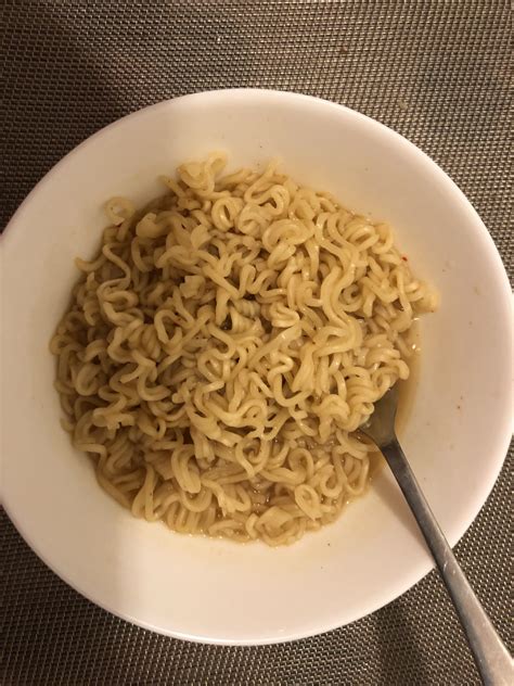 The Plainest Ramen Noodles In The Plainest Bowl Rramen