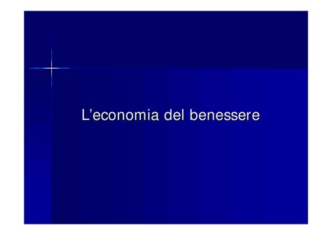 11 Economia Del Benessere Docsity