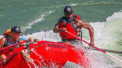 Diddy Goes White Water Rafting Blows Off Steam In Wyoming